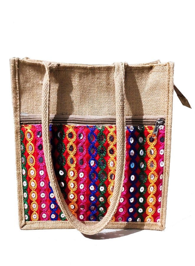 Handmakers Natural Jute Sling bags | Women's Handbag - Image 2