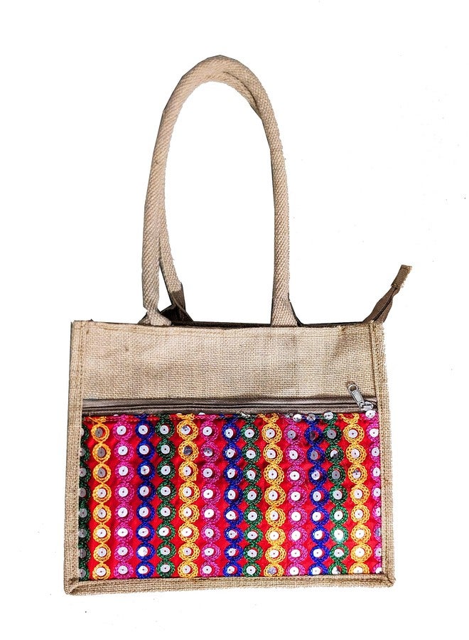 Handmakers Natural Jute Sling bags | Women's Handbag - Image 3