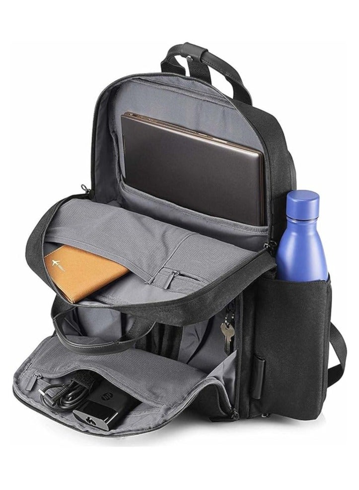HP ENVY Urban Laptop Backpack 15.6 Inch Black 7XG56AA  - Image 3