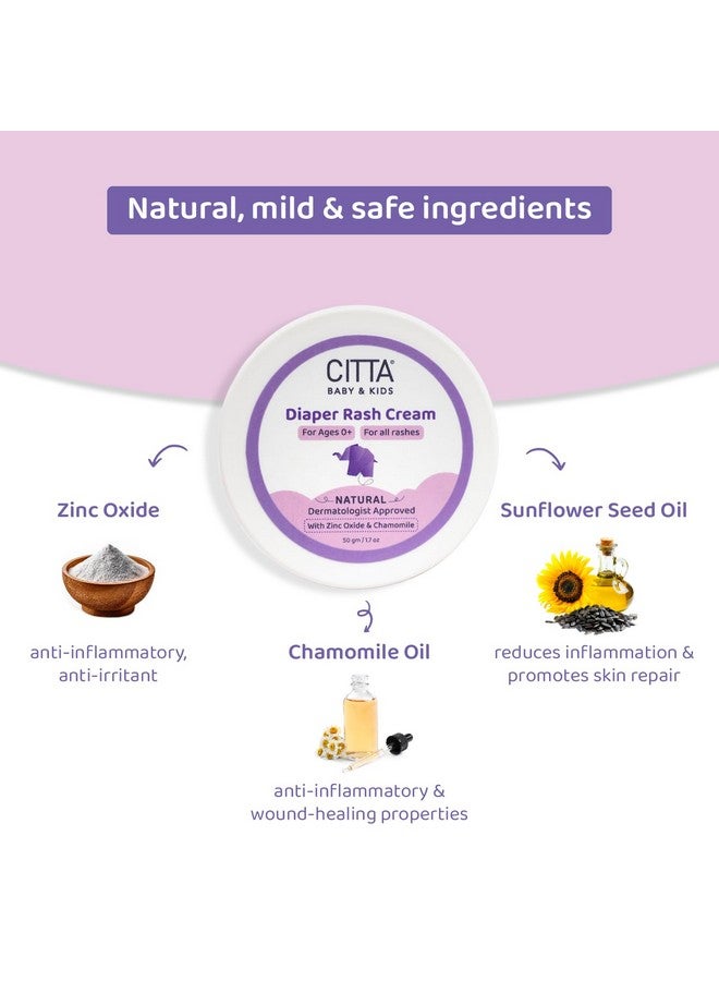 سيتا | كريم طفح الحفاضات | علاج وشفاء الطفح الجلدي والالتهابات | كريم طفح الحفاضات بأكسيد الزنك والبابونج | | 5X غني بالرطوبة | | 50 جرام | منتجات الأطفال | كريم حفاضات للأطفال | - Image 4