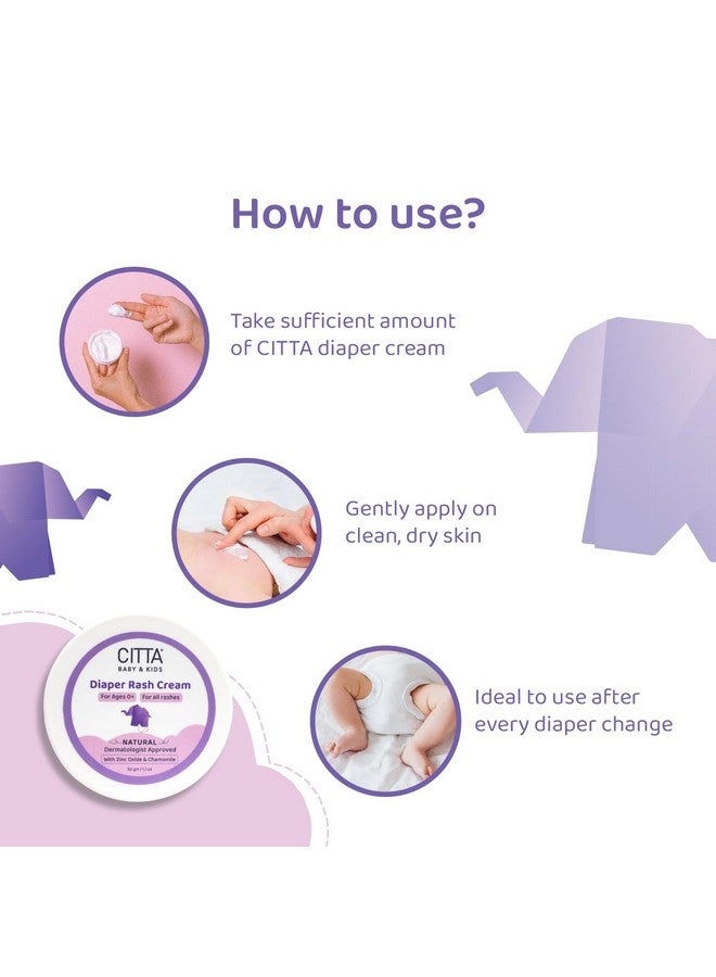 سيتا | كريم طفح الحفاضات | علاج وشفاء الطفح الجلدي والالتهابات | كريم طفح الحفاضات بأكسيد الزنك والبابونج | | 5X غني بالرطوبة | | 50 جرام | منتجات الأطفال | كريم حفاضات للأطفال | - Image 5