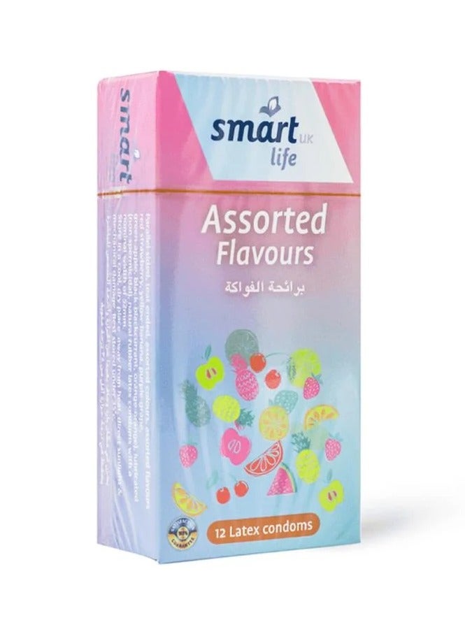Smart UK life Assorted Flavours Condom 12 Piece  - Image 2