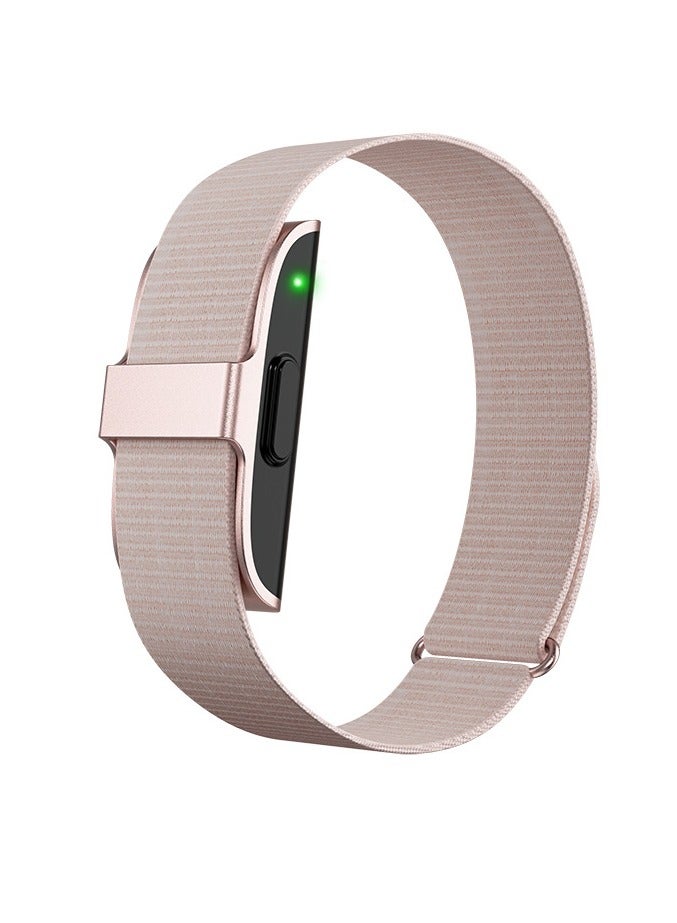 Jstyle Smart Bracelet Heart Rate Monitor Pedometer Sport Fitness Tracker Men Women Electronic Bracelet (Pink)  - Image 3
