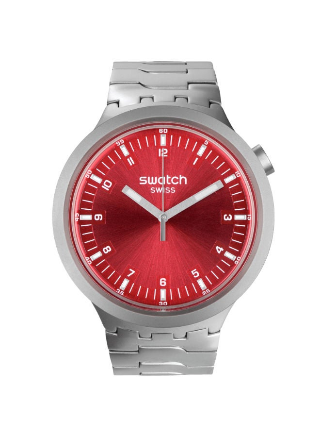 Swatch Stainless Steel Analog Wrist Watch SB07S104G - Image 1
