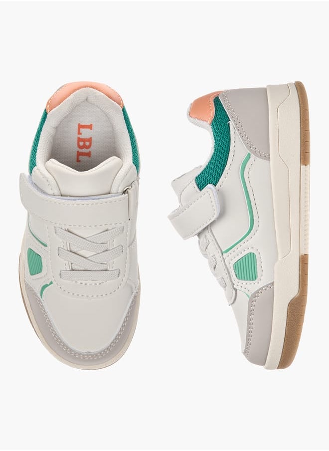 LBL by Shoexpress Boys Panelled Sneakers With Hook And Loop Closure  - Image 2
