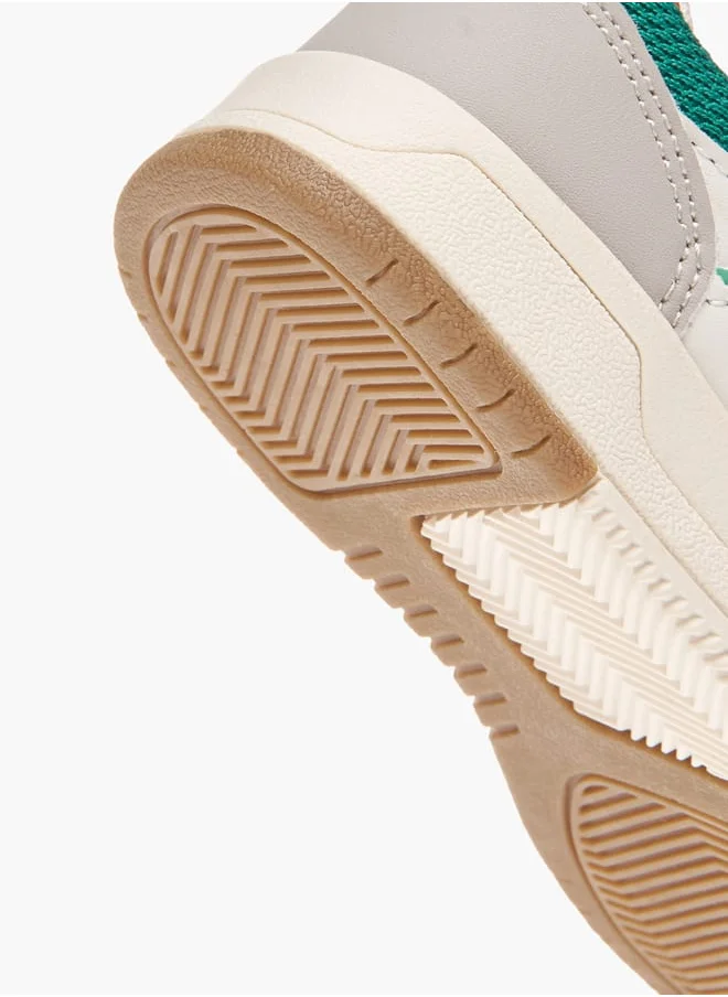 LBL by Shoexpress Boys Panelled Sneakers With Hook And Loop Closure