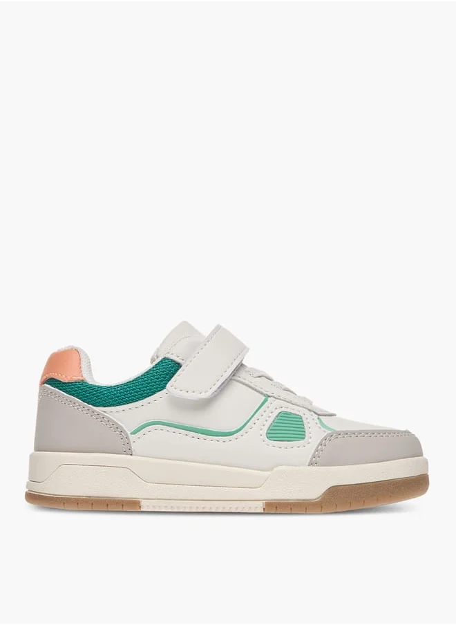 LBL by Shoexpress Boys Panelled Sneakers With Hook And Loop Closure