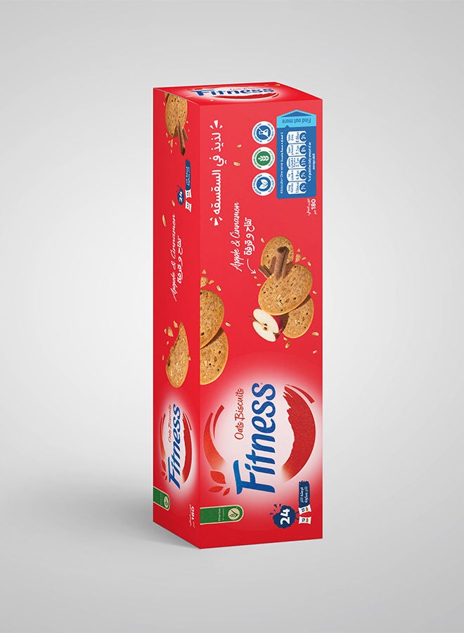 Fitness Biscuits Apple&Cinnamon Sharing Box  180 grams 