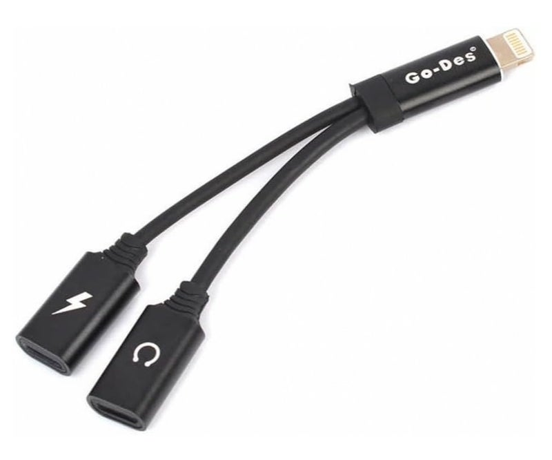 جو-ديز محول شحن وصوت 2 في 1 لايتنينج Go Des GD-UC011 - Image 3