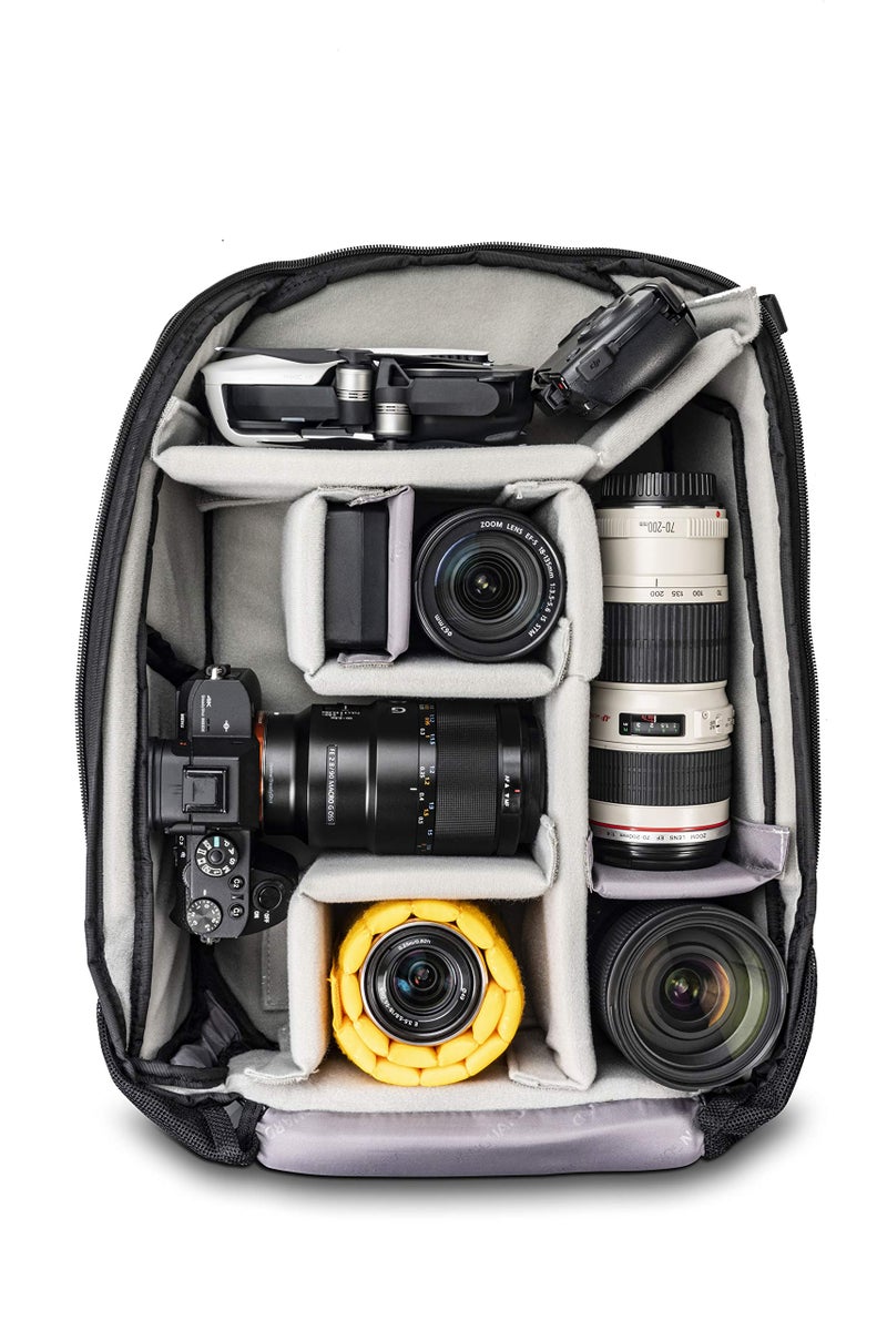 VANGUARD VEO Select 45BFM Backpack for DSLR or Mirrorless/CSC Cameras - Black - Image 2