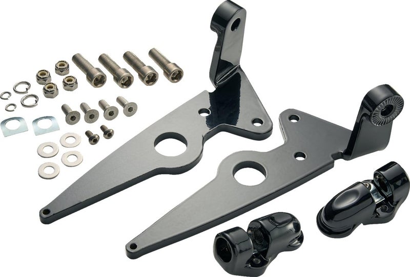 Driver Highway Peg Mounts for Indian Motorcycles BLACK