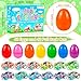 OCTERIC 48 Pack Prefilled Easter Eggs Filled with Pull Back Cars Easter Eggs with Toys Inside Easter Hunt Basket Stuffers Easter Theme Party Favors Classroom Prizes Gift for Kids Toddlers Girls Boys - Image 4