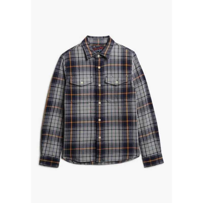 Superdry  Merchant Heavy Checked Shirt for Men | Best Price UAE