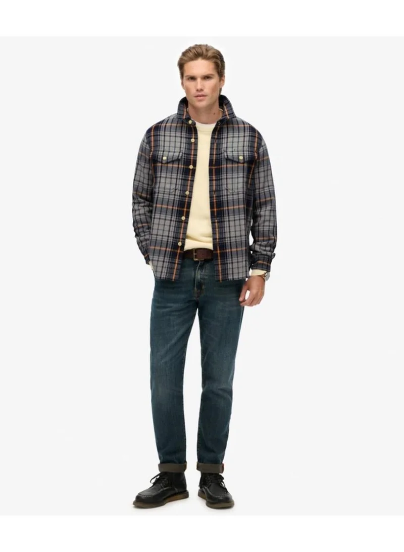 Superdry  Merchant Heavy Checked Shirt for Men | Best Price UAE