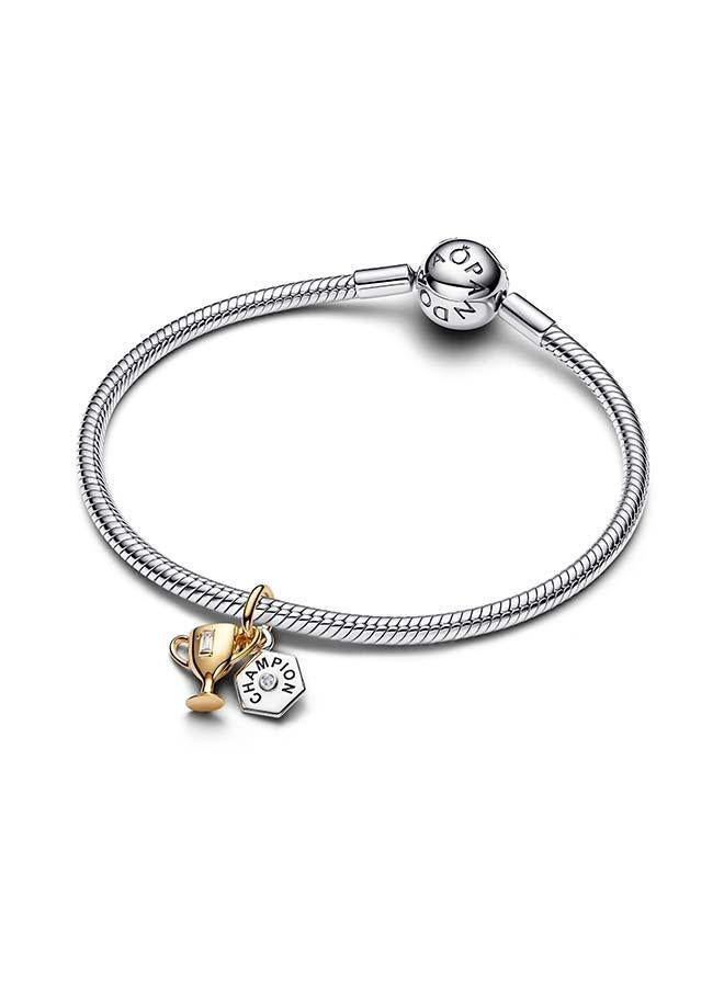 PANDORA Engravable Trophy Double Dangle Charm - Image 3