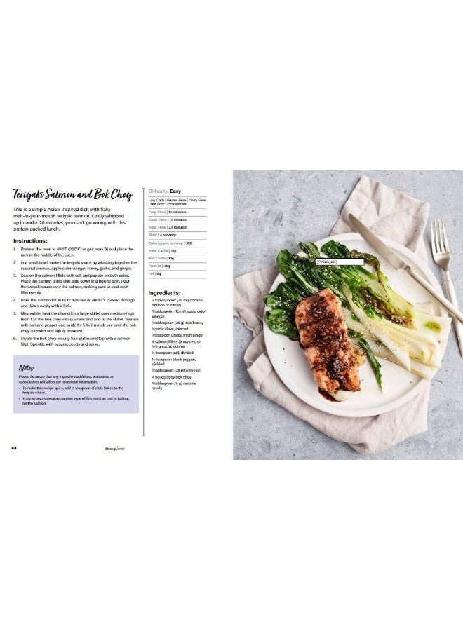 The Strong Curves Cookbook 100 Highprotein Lowcarb Recipes To Help You Lose Weight Build Muscl - Image 4