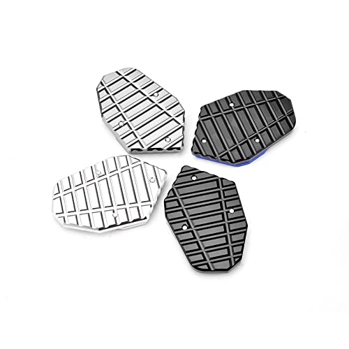 LEDISHUN Motorcycle Kickstand Pad Side Stand Foot Extension Enlarger Plate Support (for Suzuki Vehicle) Gixxer 250 SF 250 SF 150,155,INTRUDER 150 (Blue) - Image 3
