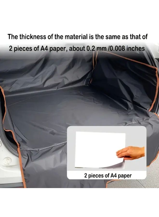 Polyester Pet Friendly Car Seat Covers Trunk Mats And Cargo Liners For Sedans SUVs Trucks - Image 4