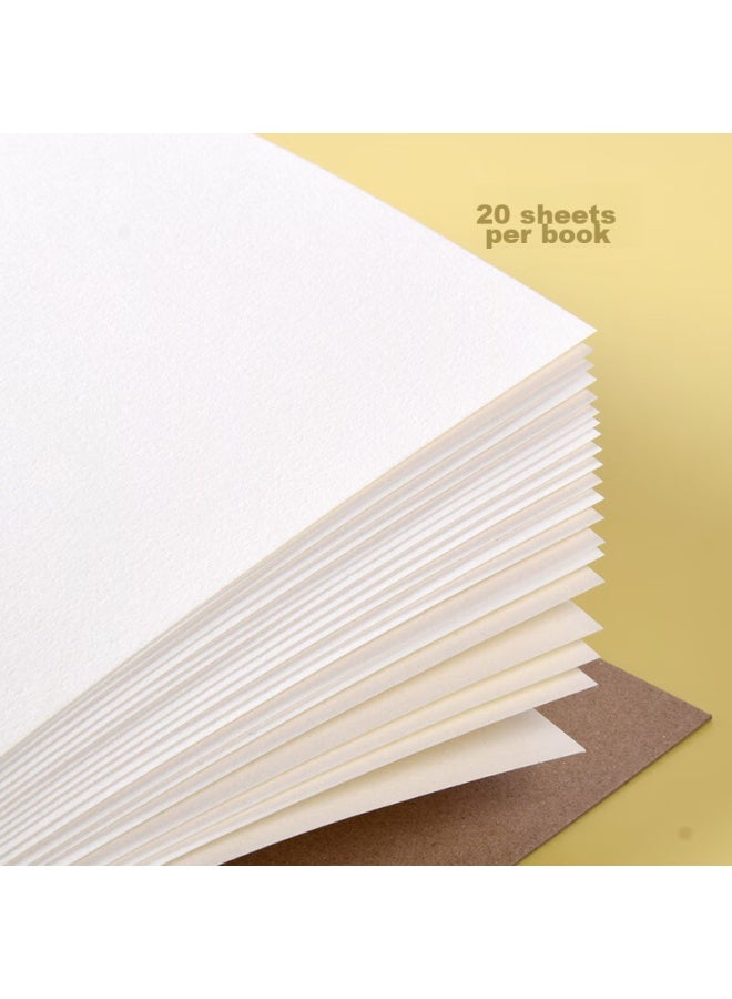 Kaisa 16k/20 Sheets Drawing Book, Children's Art Sketchbook, Elementary School Student Art Paper, Kindergarten Doodle Book, 5-pack - Image 4