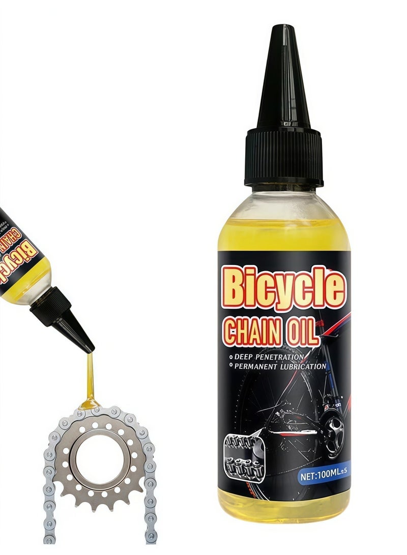 WILLIAM WEIR 100ML All Purpose Bicycle Chain Oil Bike Bearing Chain Hub Lubricants Repair Lube Rust Prevention Also Works For Mechanic Tools Sewing Machine Automotive Accessories Home Appliances - Image 2