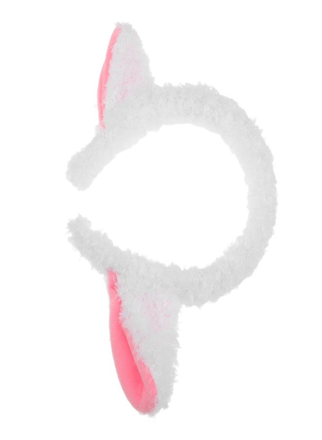 VICASKY Plush Lamb Ear Headband for Boys and Girls Hair Hoop Animal Costume Accessory for Dress up and Cosplay Farm-themed Parties Events - Image 1