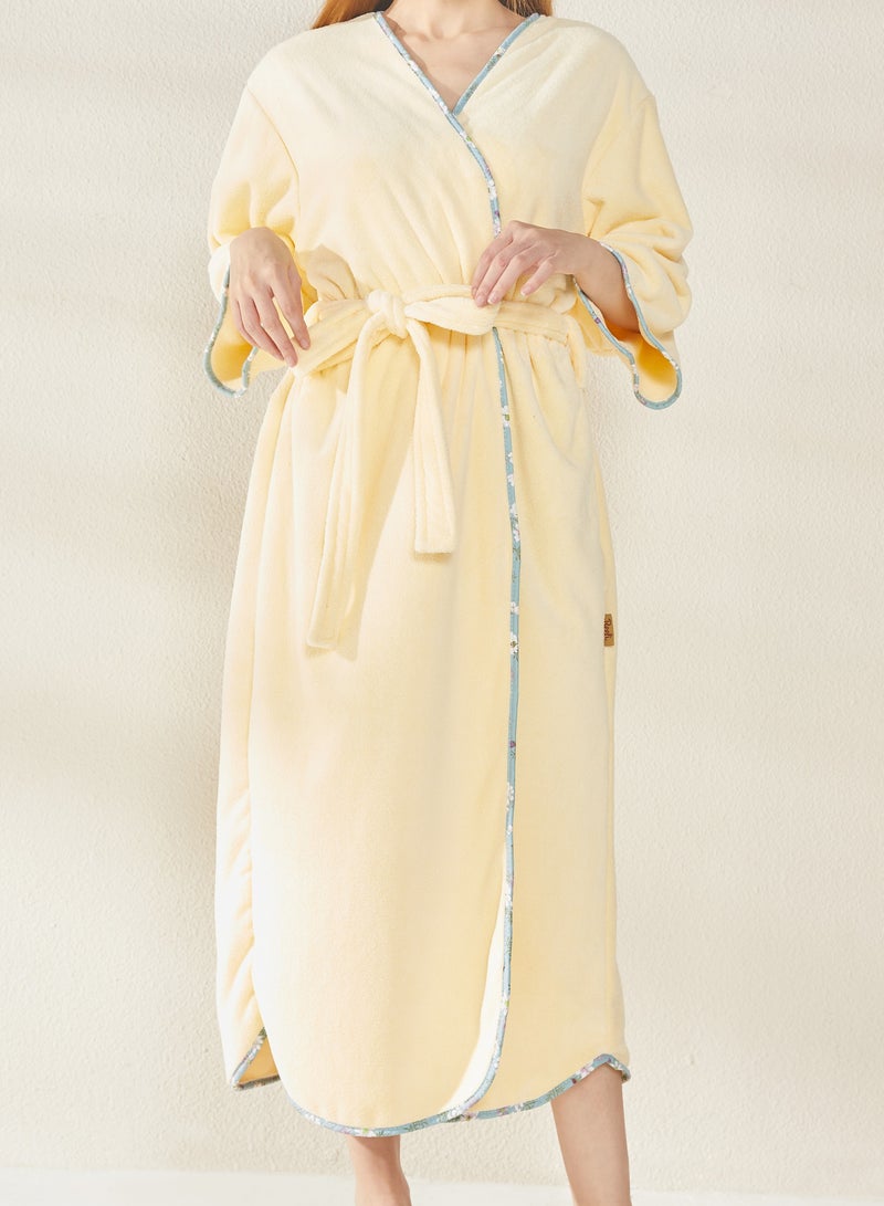 Reefi Elegant robe - lemon - Image 1