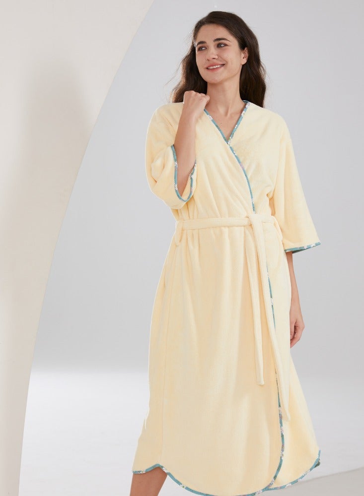 Reefi Elegant robe - lemon - Image 2