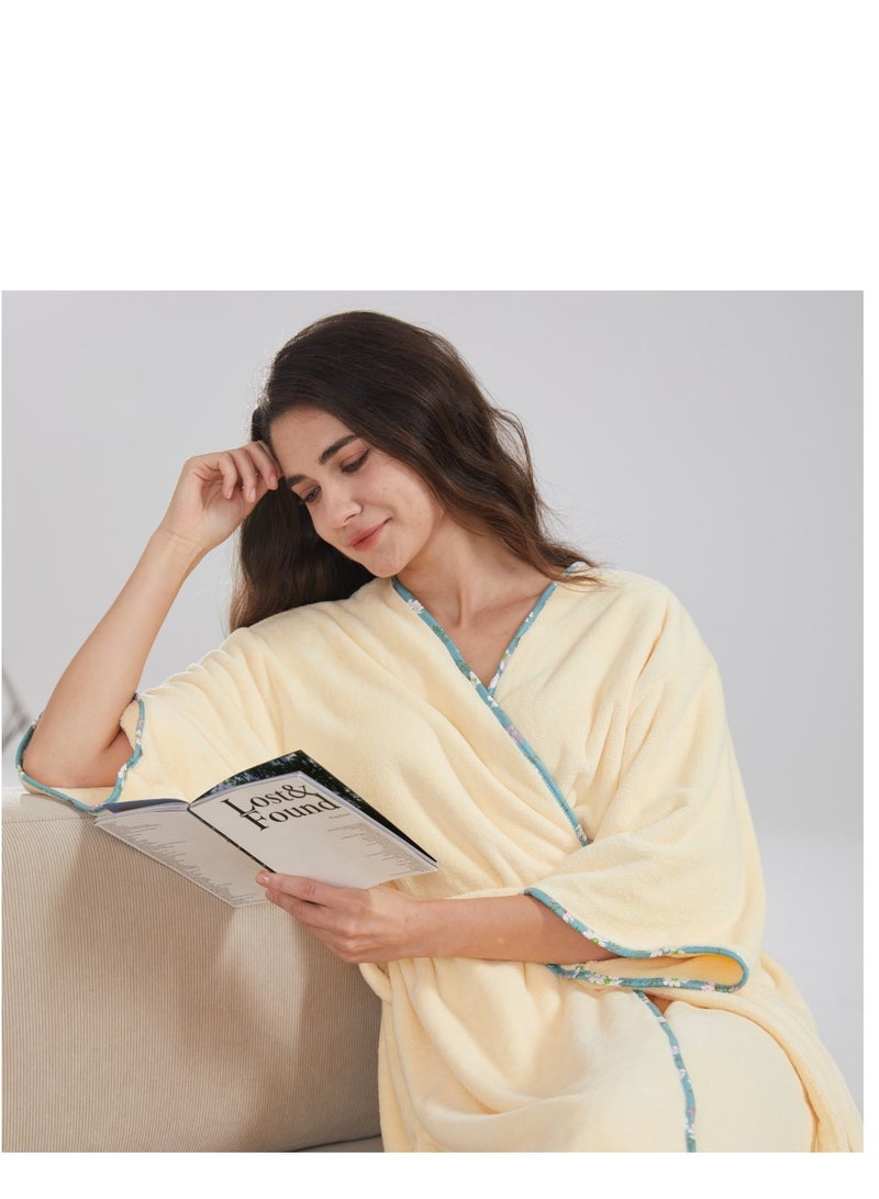 Reefi Elegant robe - lemon - Image 4