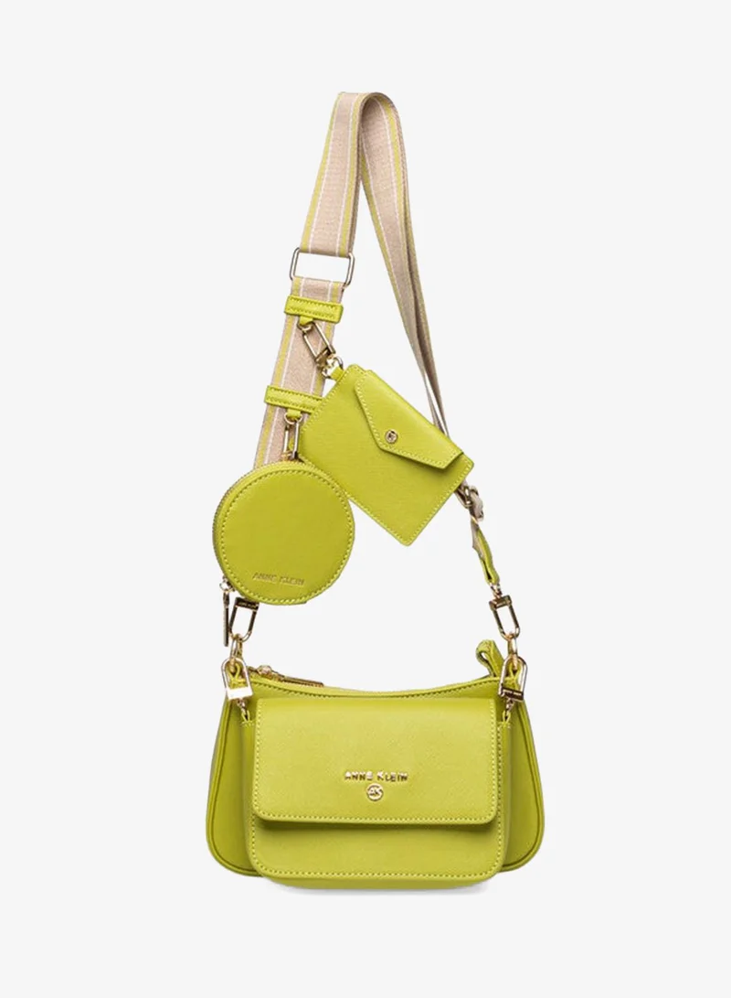 ANNE KLEIN Anne Klein Logo Detail Shoulder Bag