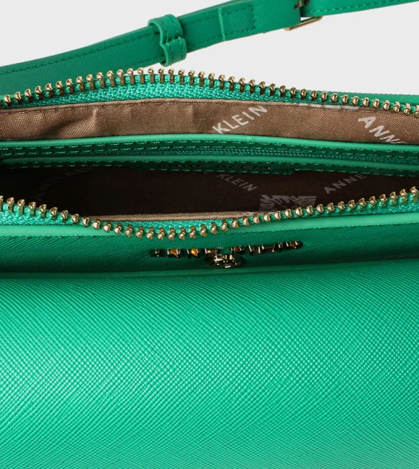ANNE KLEIN Anne Klein Textured Shoulder Bag With Coin Pouch