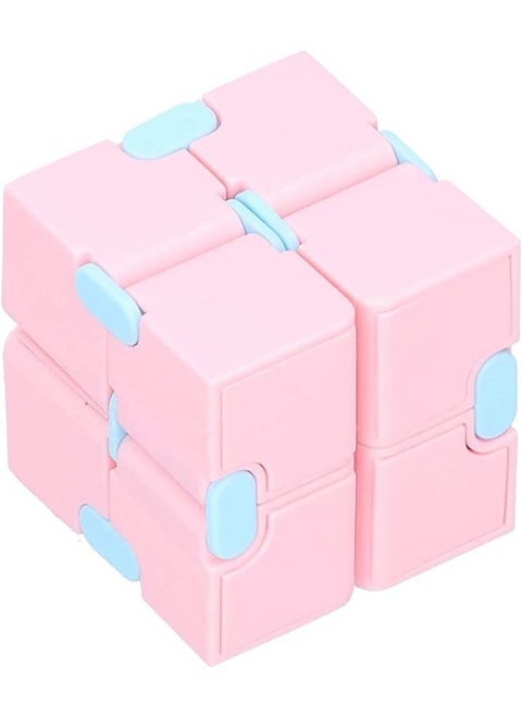 Infinity Cube Fidget Toy, Decompression Fingertip Toy, Portable Stress Relief Toy Fidget Toys Pack Magic Cube Fingertip Toy Puzzle Toy for Adults and Kids, Promote Logical Thinking
