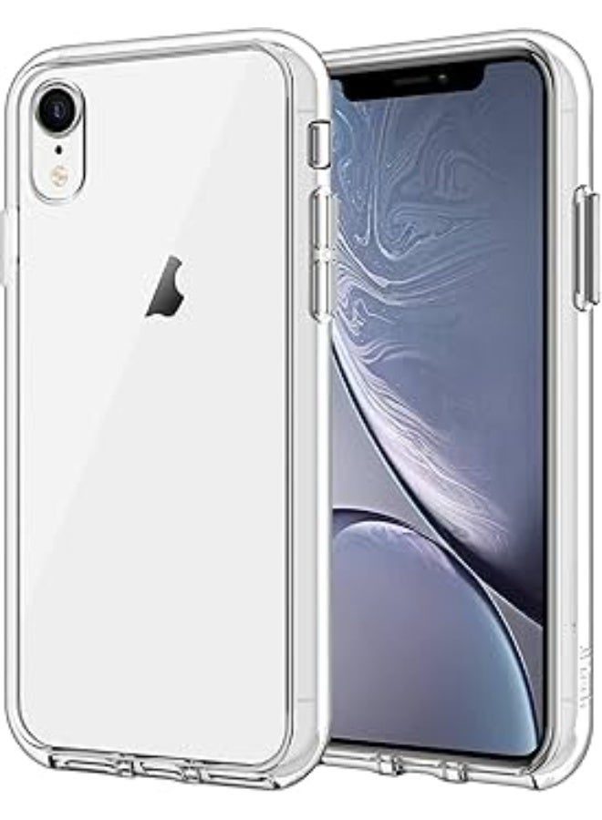 Clear Case for iPhone XR - Drop Protection, Scratch Resistant, Anti-Yellowing with Dual Layer Protection, Slim and Clear Design - Image 1