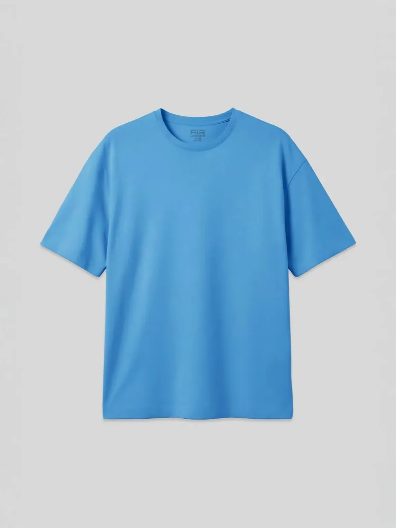 تومي لايف TOMMY Oversized Cotton Crew Neck T-Shirt
