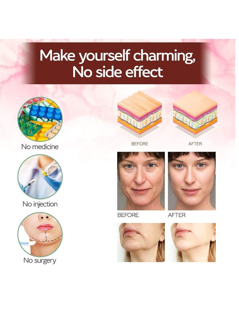 KASTWAVE Double Chin Reducer, Face Slimming Strap Mask Chin UP Face Lifting Belt for Women, Anti-Wrinkle Face Mask - Image 3