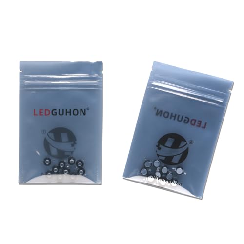 LEDGUHON IR LED 10 قطع 3 واط 850 نانومتر شريحة LED عالية القوة لإصدار الأشعة تحت الحمراء لمشاهدة الليل (700 مللي أمبير / 1.4-1.6 فولت / شريحة 42 مل) - Image 2