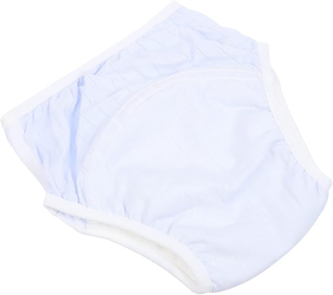 Wakauto Leakproof Infant Training Underpants Toddler Girls Linen Pants Blue Size 23x20x0 6cm - Image 1