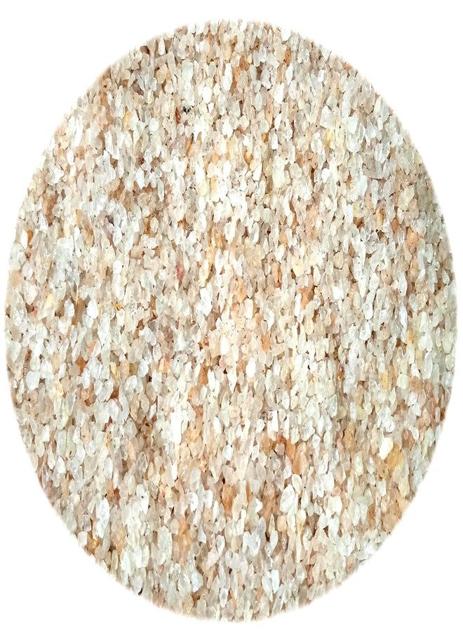 Sky 1 Kg Natural Clear White Gravel Sand for Aquarium Decoration, Home, Garden, Fish Aquarium Vase Fillers Decoration Gravel (White) - Image 1