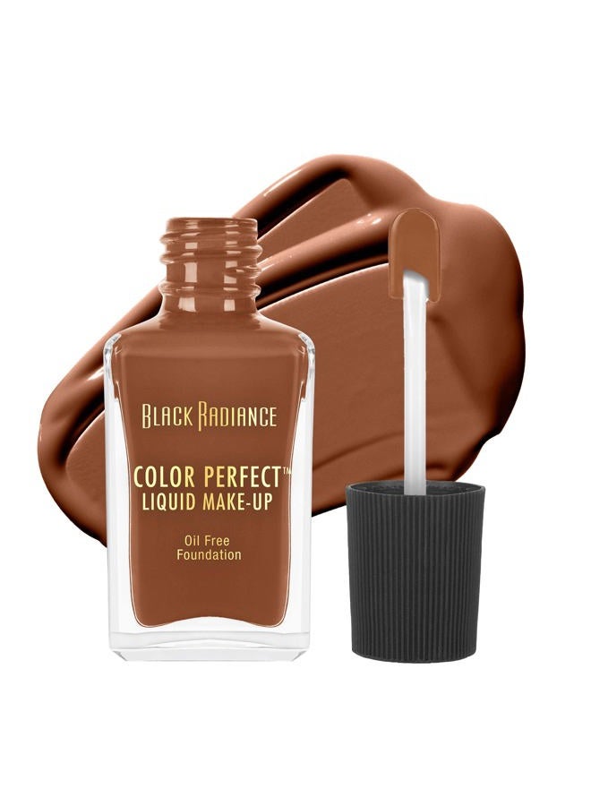 Black Radiance Color Perfect Liquid Make-Up, Cinnamon, 1 Fluid Ounce - Image 1