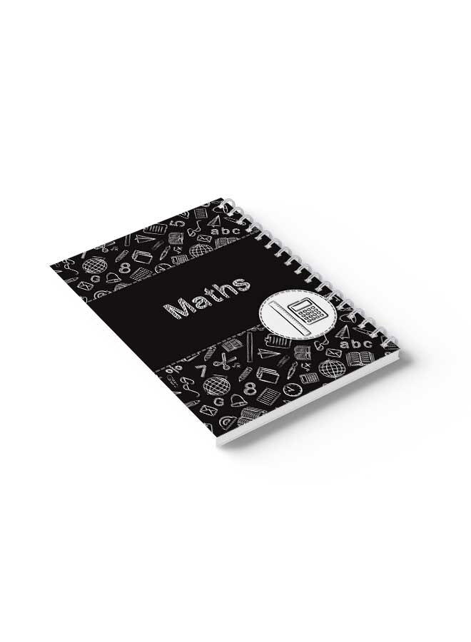 LOWHA Spiral 60 Sheets Squares Math Notebook Multicolour - Image 3