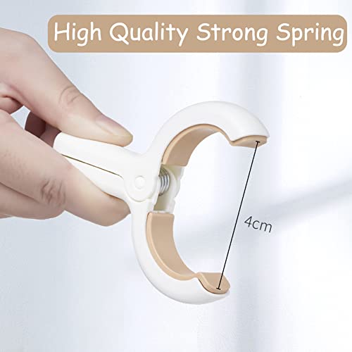 Sunkaioo 12 Pack Plastic Clothes Pins with Strong Anti-Rust Springs,Heavy Duty Beach Towel Clips,Laundry Clothespins to Keep Your Towel, Clothes, Blankets to Dry on Clothesline and Hanging Rack - Image 3