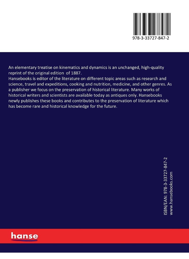 An elementary treatise on kinematics and dynamics  - Image 2