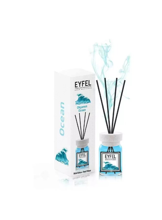 Eyfel Reed Diffuser Ocean Perfume Aroma Home Fragrance- 120ml - Image 1
