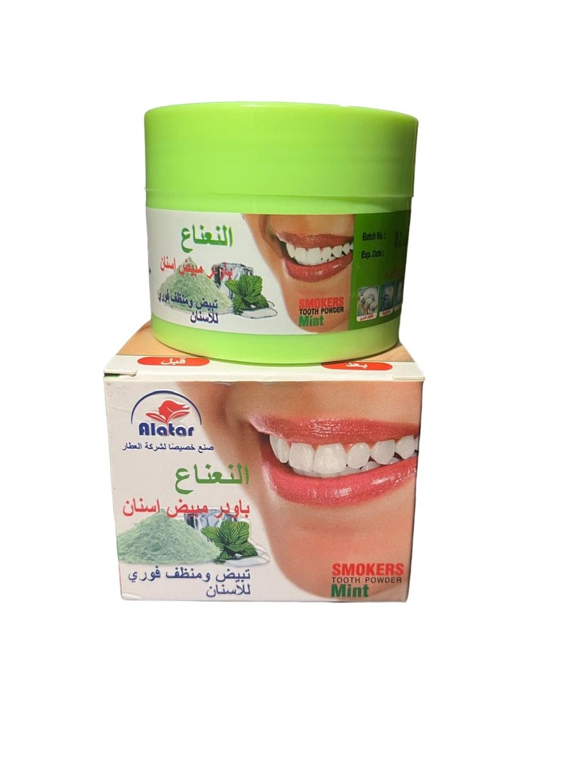 alattar Teeth Whitening Powder Mint 35g