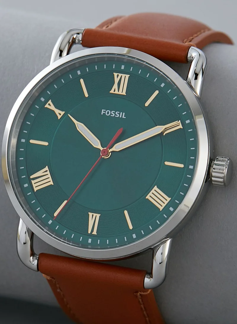FOSSIL Fs5737 Leather Strap Analog Watch