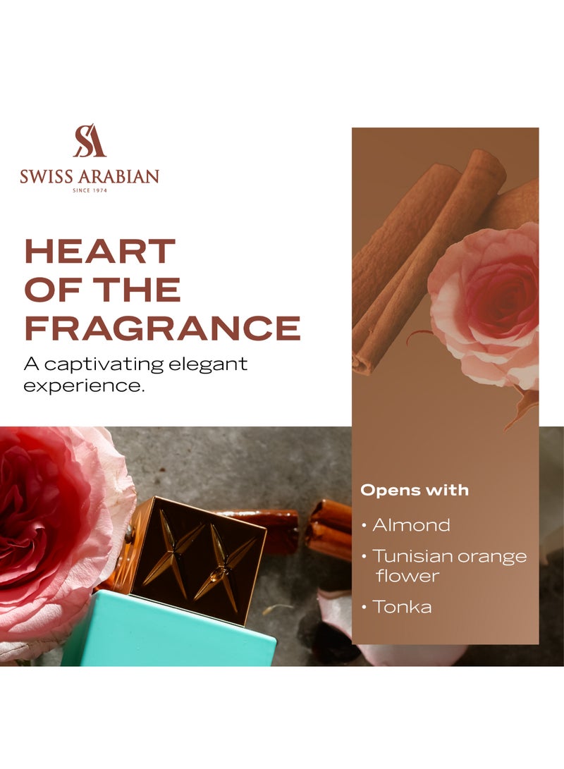 SWISS ARABIAN Shaghaf Oud Tonka Eau de Parfum, 75ml, Premium Quality Perfume, Women and Men’s Fragrance, Gourmand Amber Luxurious Blend Perfumes for Men and Women - Image 4