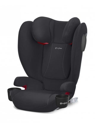 Solution B2 Fix+ Lux High Back Booster Seat, Lightweight, Secure Latch Installation, Linear Side Impact Protection, Reclining 12 Position Height Adjustable Headrest, Volcano Black - pzsku/ZE501D2D7863DB2F4CFACZ/45/_/1725892525/3d3a6662-09fc-4fbd-bfa0-a366f0703992