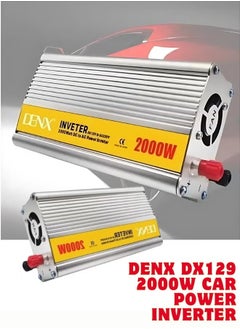 Denx DENX DX129 2000W 12V to 220V Automotive Power Inverter with USB Port and Fast Charger  - Image 1