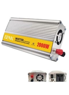 Denx DENX DX129 2000W 12V to 220V Automotive Power Inverter with USB Port and Fast Charger  - Image 4