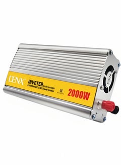 Denx DENX DX129 2000W 12V to 220V Automotive Power Inverter with USB Port and Fast Charger  - Image 5