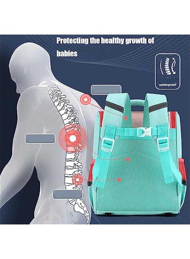 جي جوت Breathable and Waterproof Kids School Backpack with Reflective Strip for Toddler Kindergarten Girls - Lightweight Children's Nursery Bag - Image 5